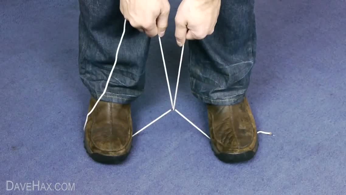 Как разрезать веревку голыми руками