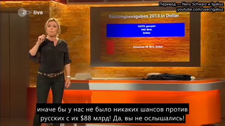 [русские субтитры] - Немецкое шоу Дурдом об Украине