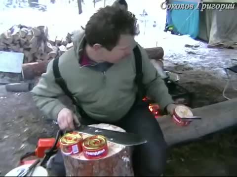 3 способа открыть консервы без консервного ножа (Григорий Соколов)