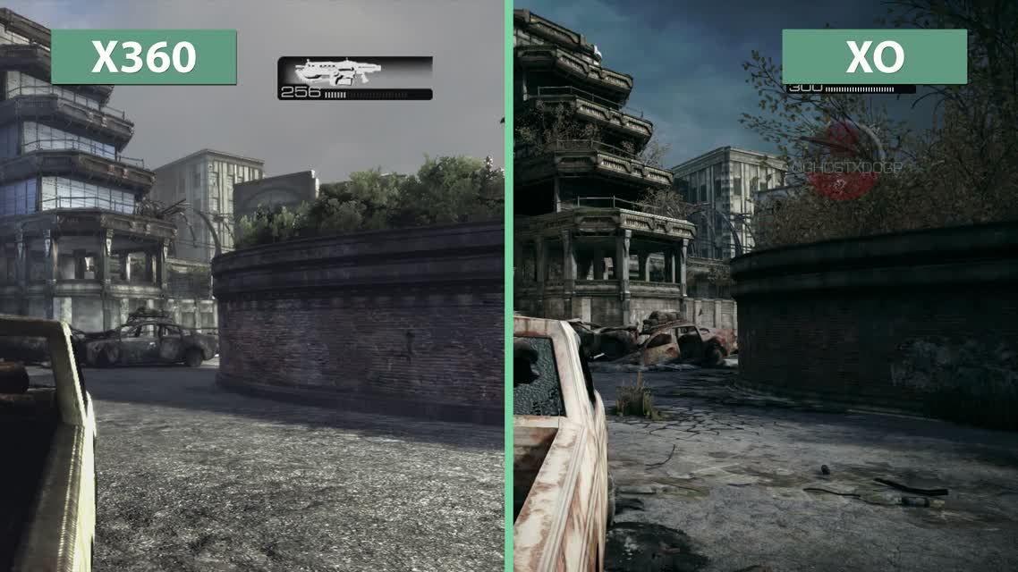 Gears of War – Xbox 360 vs. Xbox One Ultimate Edition (Beta) сравнение графики [FullHD]