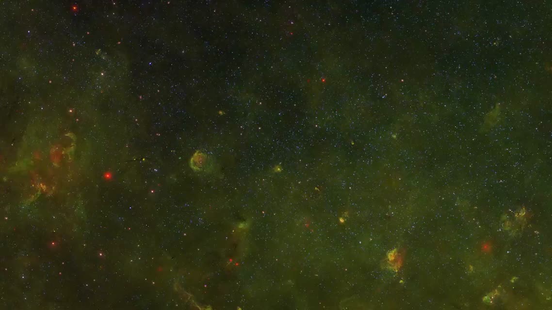 Floating Along the Milky Way (in 4k60p)