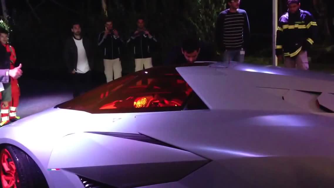 Lamborghini Egoista SOUND - Start Up and REVS (1 of 1) !!