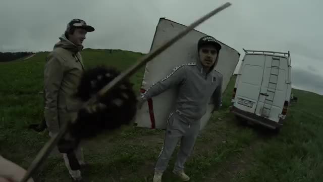 Бэкстейдж со съёмок клипа 'Нейромонах Феофан - Притоптать'