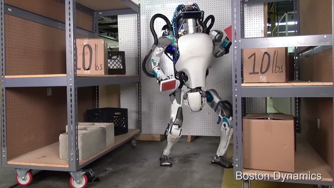 Some guy added voice over to robot footage
