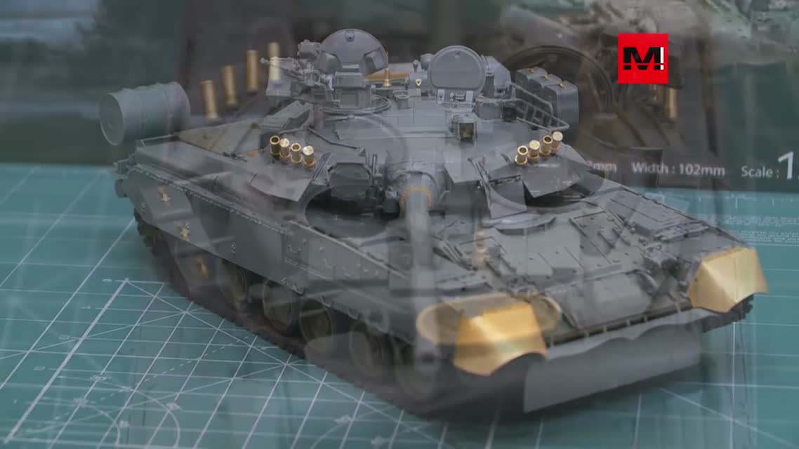 Стендовый моделизм - Основной боевой танк т-80у