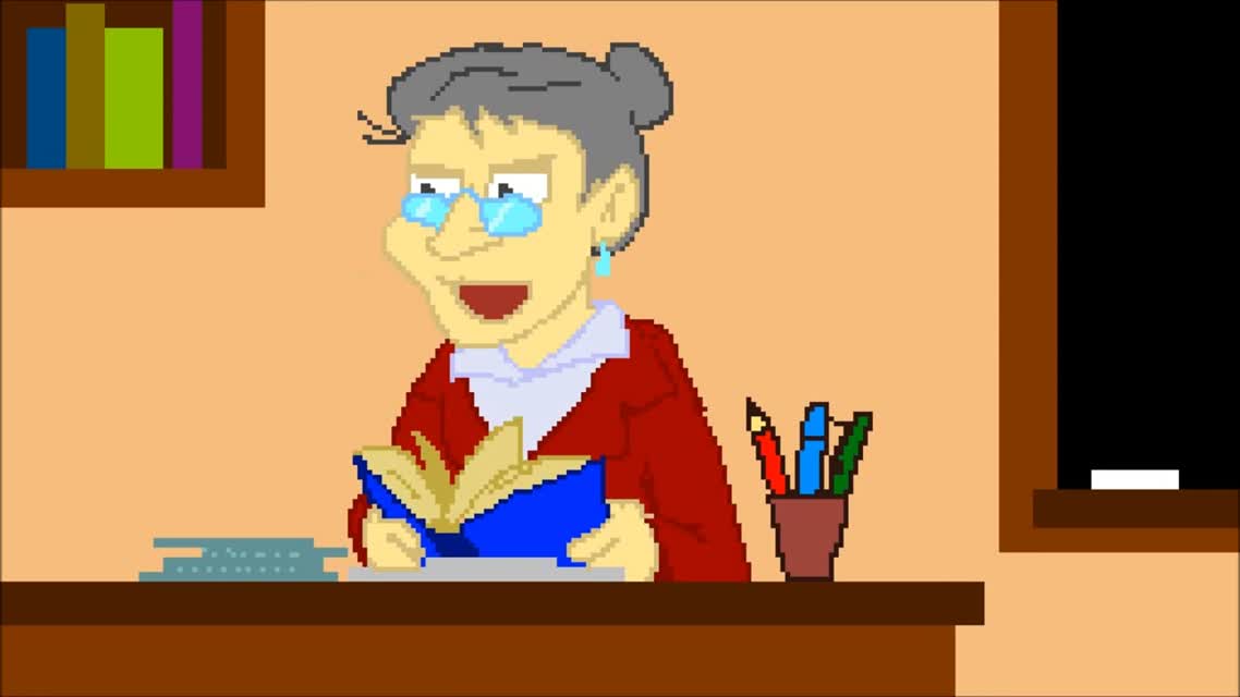 8-BIT STORY - ONE DAY AT SCHOOL